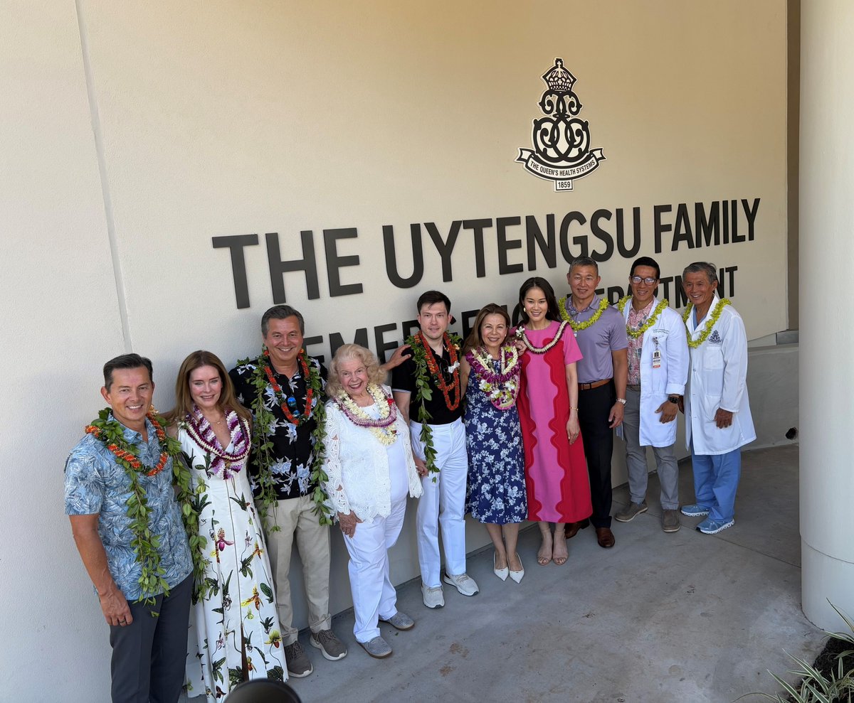 Milestone moment! We held a blessing ceremony today for our newly expanded Emergency Department, named The Uytengsu Family Emergency Department which is scheduled to officially open and accept patients later this month.

Learn more queens.org/the-queens-hea…