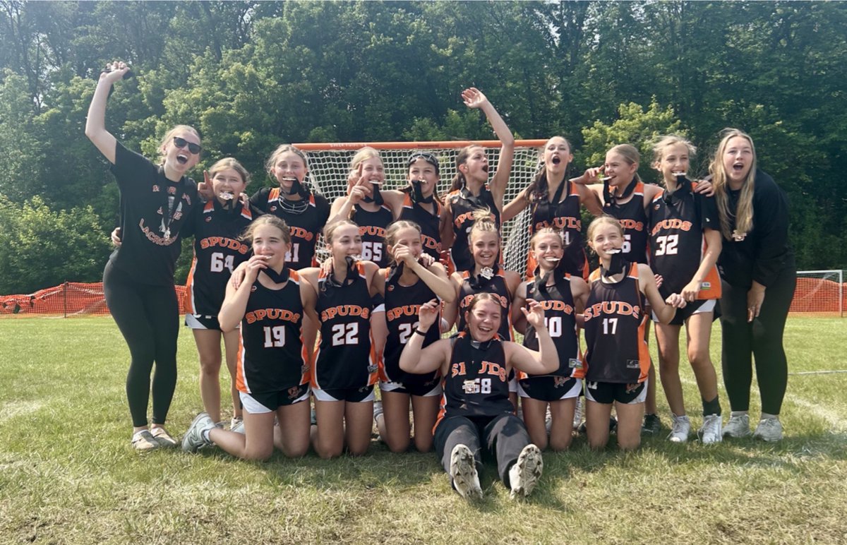 🥁 Drum roll, please… 🥁
🔥 CHAMPS! Our 14U Girls dominated in Shakopee &amp; brought home the 🏆!
These Spuds left it all on the field—grit, heart &amp; hustle! 💪🧡🖤
So proud of our players &amp; coaches! 🙌🥍
#MYLALacrosse #SpudPride #14UGirls #Champions #YouthLacrosse