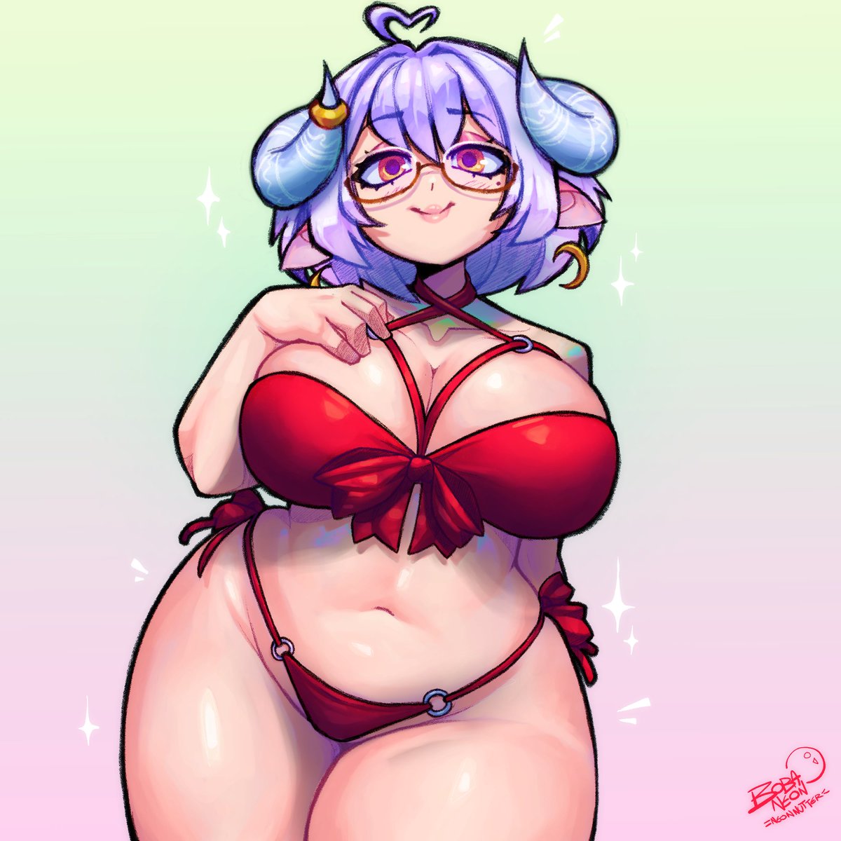 Fanart for <a href="/EndymionVA/">Endy 🔞 Lewd Sheep</a> ✨
Loved your character and had to draw it, I hope you like iiiit 💜
