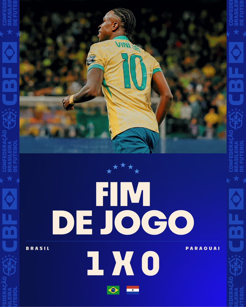 🇧🇷🇧🇷 FIM DE JOGOO E VAGA NA COPA DE 2026!!

Estamos OFICIALMENTE RUMO AO HEXA! 🏆🏆