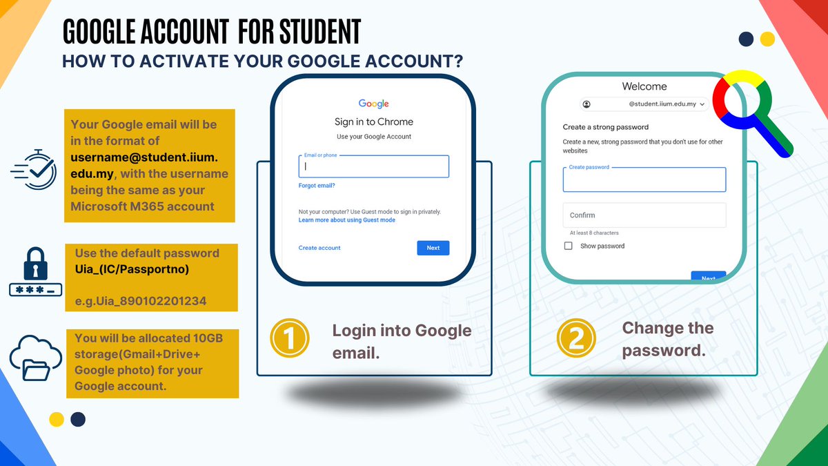 ITD IIUM (@itd_iium) on Twitter photo ๐ข IIUM students, activate your Google Workspace for Education account now!
Access Gmail, Meet, Drive & more.
Need help? ๐ง servicedesk@iium.edu.my | โ๏ธ ext. 6666
#IIUM #GWFE #ITD ๐ข IIUM students, activate your Google Workspace for Education account now!
Access Gmail, Meet, Drive & more.
Need help? ๐ง servicedesk@iium.edu.my | โ๏ธ ext. 6666
#IIUM #GWFE #ITD