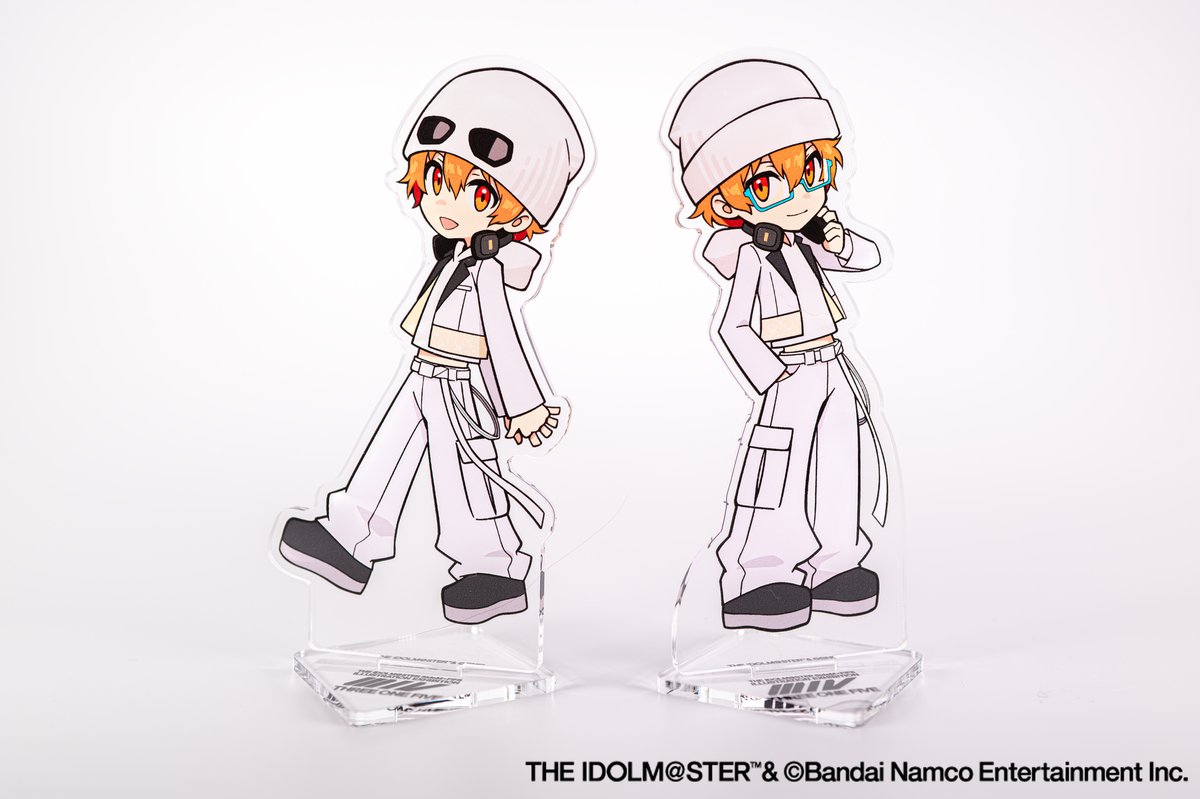◢◤新グッズ紹介◢◤ アクリルスタンド -ミニ White- ミニ絵柄だけど