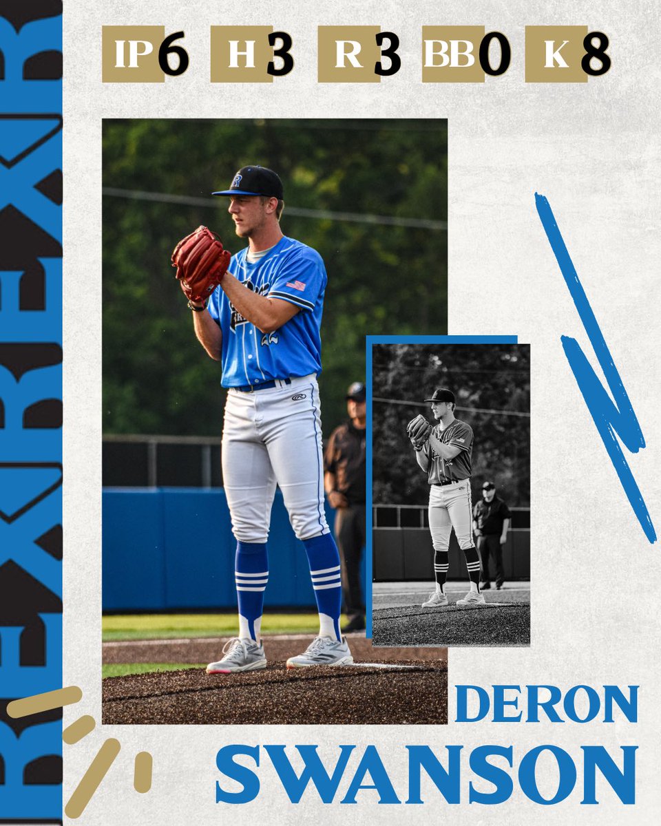 Lefties do it different🥶
Deron Swanson was dialed in for 6 perfect innings 👀