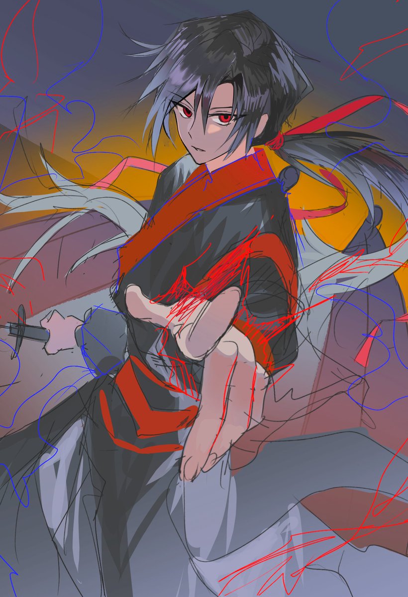 와 방치된 그림