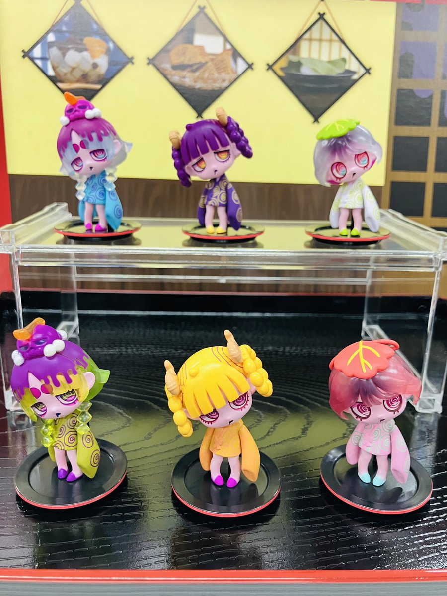 新商品情報】 ・VIRUSWEETS figure collection ～甘味処～（400円