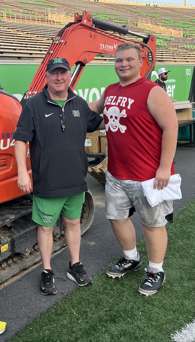 Braiden Lucas (@braidenluc57415) on Twitter photo Had an amazing time at the Marshall camp!#Brotherhood <a href="/CoachTMcCormick/">Tanner McCormick</a> <a href="/Coach_BMcClain/">Coach Bob McClain</a> <a href="/GunterBrewer/">Gunter Brewer</a> Had an amazing time at the Marshall camp!#Brotherhood <a href="/CoachTMcCormick/">Tanner McCormick</a> <a href="/Coach_BMcClain/">Coach Bob McClain</a> <a href="/GunterBrewer/">Gunter Brewer</a>