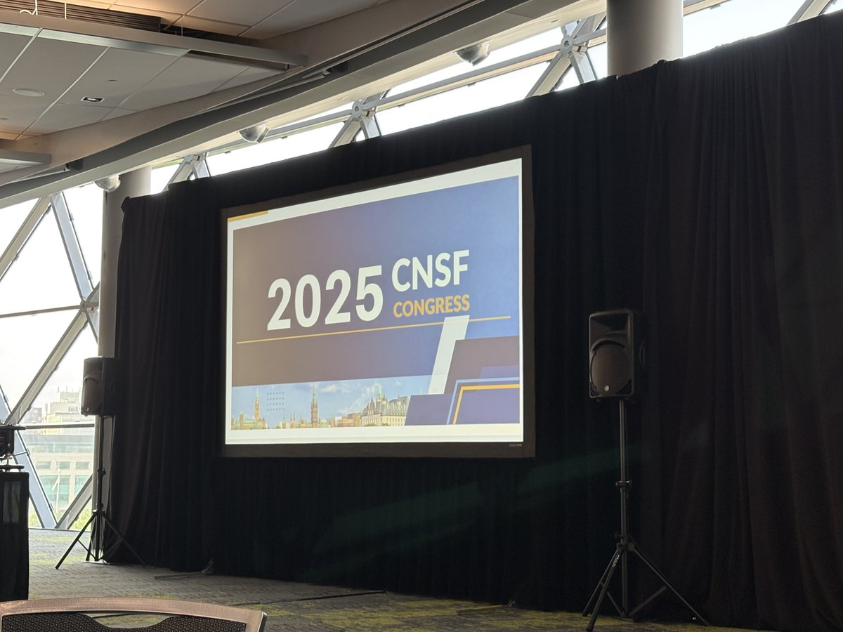 CNSFNeuroLinks's tweet image. #2025CNSF Congress - The Grand Plenary
An integral part of the Congress program, featuring Distinguished Guest Lecturers renowned in their fields. A session you didn't want to miss!
cnsf.org/congress/