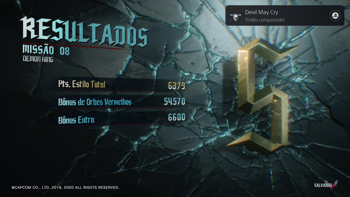 Eu não tenho muitas platinas, mas de todas Devil May Cry 5 vai ficar marcada como a mais penosa que já fiz de longe