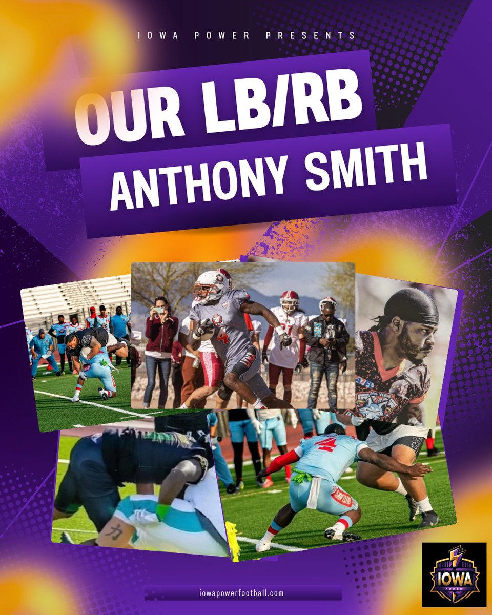 Iowa_Power's tweet image. Fans, get ready to cheer loud for Anthony! He’s here to bring the heat. 🔥
#IowaPower #ArenaGameDay #MeetThePlayer #PowerNation #FanReady #IndoorLeague #DubuqueStrong