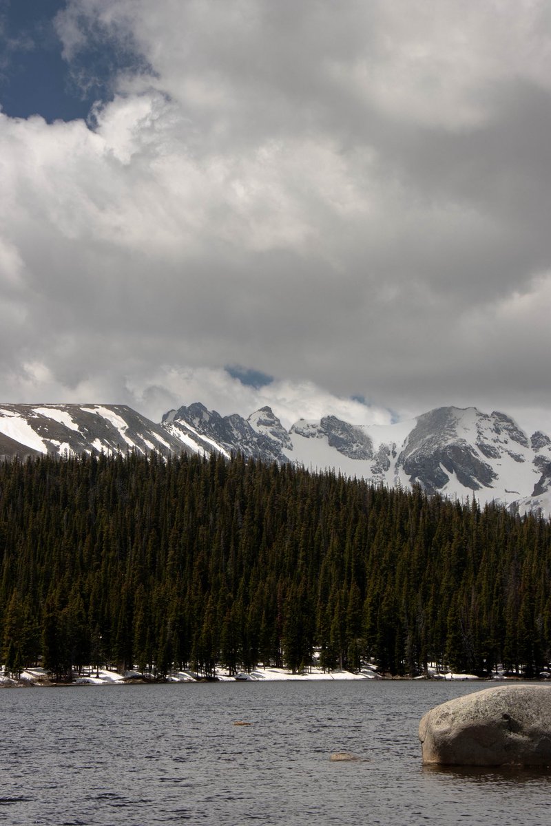The goal was to touch grass but the snow had other plans