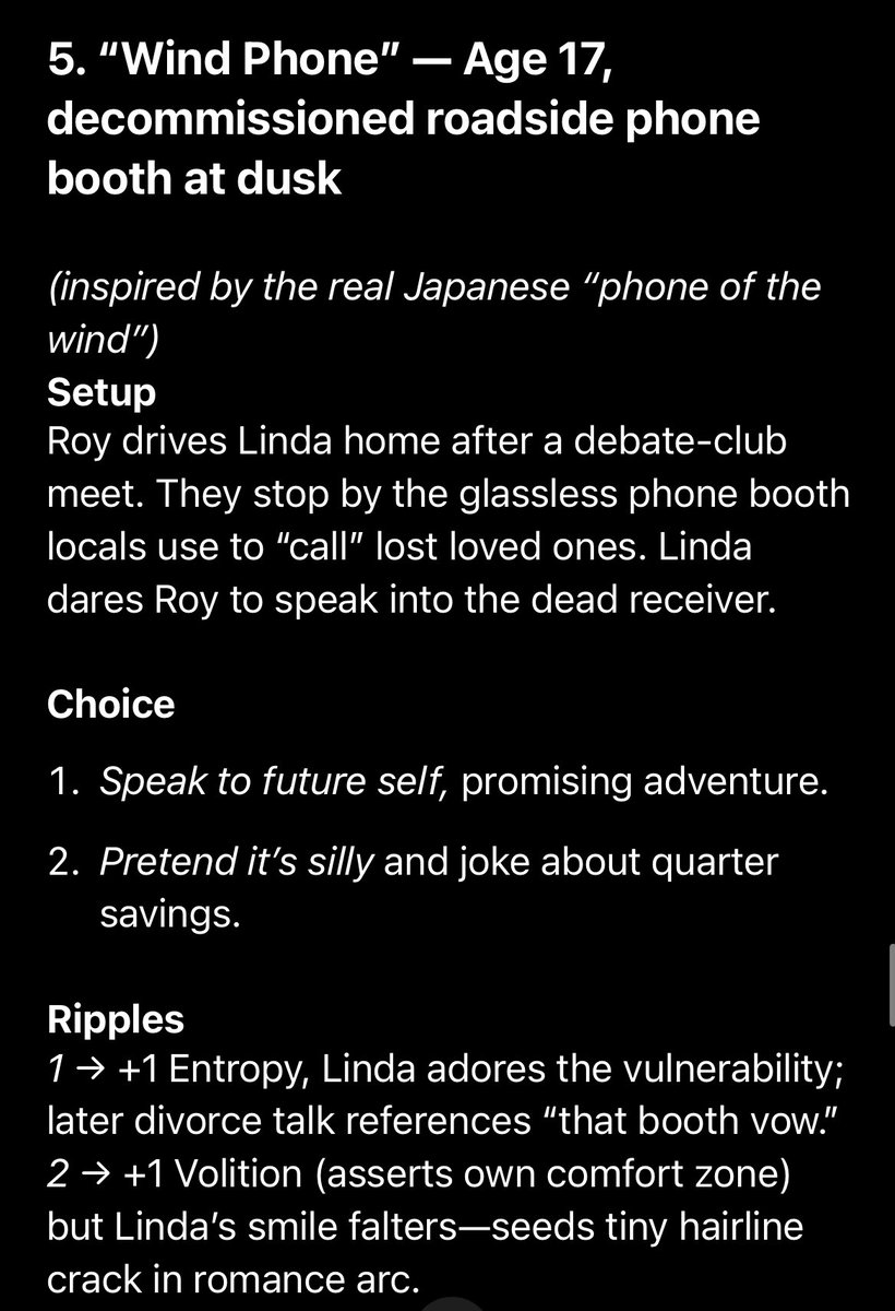 Uhhhhh…so o3-pro is really really good. I’m brainstorming some scenes for a narrative game and these