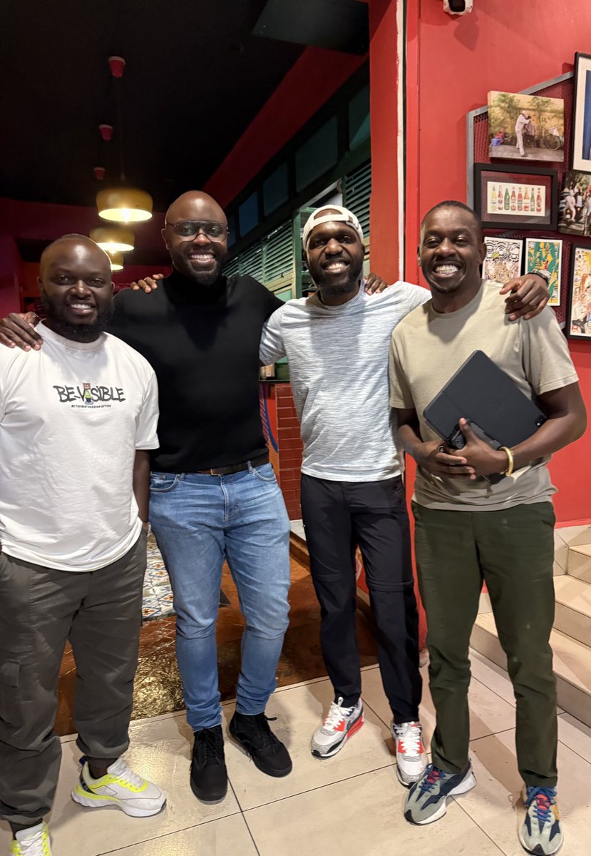 Blessings to meet up with the brothers while we are all in Nairobi.