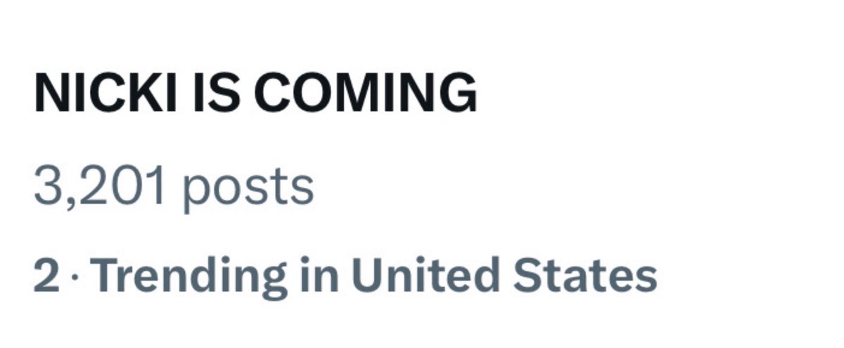 She moves - WE MOVE
Get y’all asses UP
NICKI IS COMING