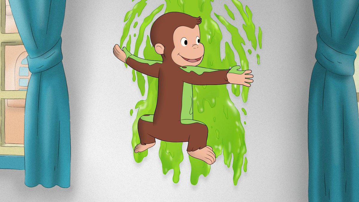 🎨土曜朝は #おさるのジョージ🎨 #NHKEテレ 土曜日8:35より🥁 今週も