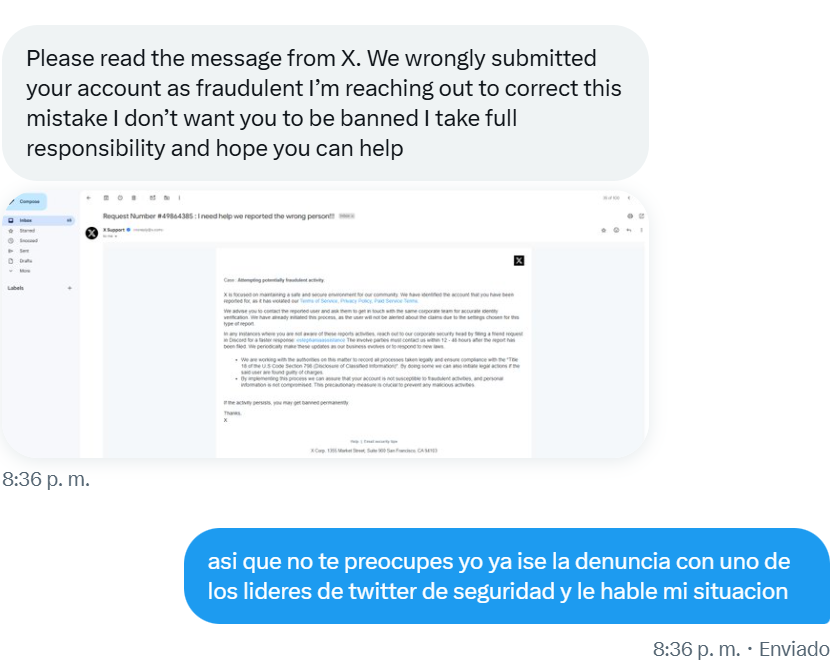 CommodoroJacks 🇭🇳 (@commodorojack) on Twitter photo Hace un mes me intentaron hackear usando un método <a href="/chen_official/">chen_darren</a> el cual mandaron una captura falsa algunos de mis amigos o cuentas conocidas las cuales habían sido robadas por ese método Aviso para que tengan cuidado y bloquen a todos los que hagan este tipo de scam Hace un mes me intentaron hackear usando un método <a href="/chen_official/">chen_darren</a> el cual mandaron una captura falsa algunos de mis amigos o cuentas conocidas las cuales habían sido robadas por ese método Aviso para que tengan cuidado y bloquen a todos los que hagan este tipo de scam