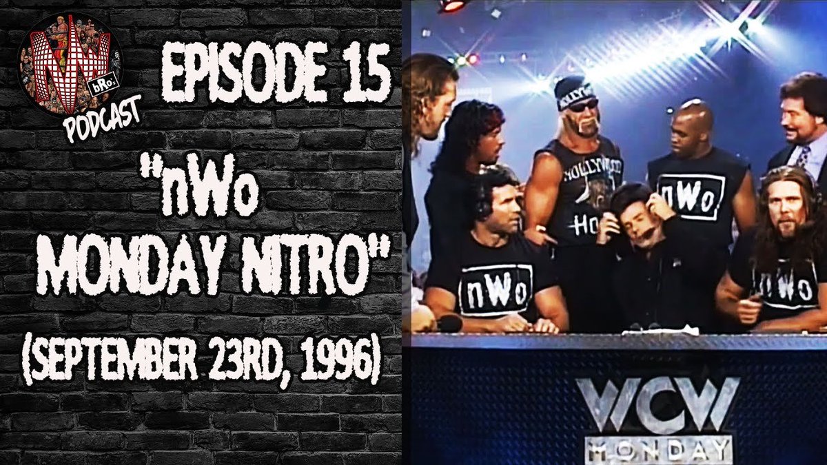 nWBro's Podcast (@nwbrospodcast) on Twitter photo Hosts <a href="/KarliforniaNWO/">Karlifornia 🏴☠️ nWBro's Podcast</a>, <a href="/HailmaryKev/">Kevin Curran</a> and <a href="/BladeJST/">Blade Shaw-Trenouth</a> check out the 1st night the #nWo truly took over a #WCW #MondayNitro broadcast!
And of course <a href="/TheRealVirgil/">Virgil</a> debuted as Vincent!
Check it out! 👇
bit.ly/nWBros15
#WCWNitro #nWBrosPodcast #NewWorldOrder #Vincent #Virgil Hosts <a href="/KarliforniaNWO/">Karlifornia 🏴☠️ nWBro's Podcast</a>, <a href="/HailmaryKev/">Kevin Curran</a> and <a href="/BladeJST/">Blade Shaw-Trenouth</a> check out the 1st night the #nWo truly took over a #WCW #MondayNitro broadcast!
And of course <a href="/TheRealVirgil/">Virgil</a> debuted as Vincent!
Check it out! 👇
bit.ly/nWBros15
#WCWNitro #nWBrosPodcast #NewWorldOrder #Vincent #Virgil