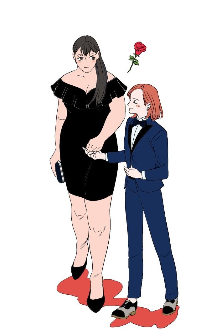 sapphicslike's tweet image. GL manga &apos;she loves to cook and she loves to eat&apos; by sakaomi yuzaki