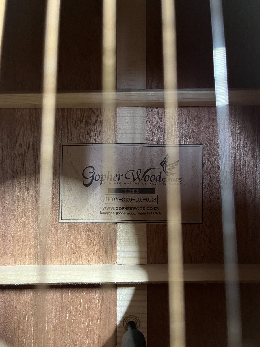 【誰か欲しい方いませんか涙】
GopherWood i100x

使用に伴う小傷有り
フレット端処理 すり合わせ、弦高調整
ナット位置調整○
未使用のギグケース有
新品状態より弾きやすくしております

¥30,000-でどなたか…
発払い又は手渡し、支払いは如何様にも

 #アコースティックギター  #機材売ります