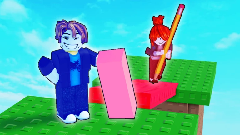 I released a 2 player obby where one player draws and one player erases! #RobloxDev #Roblox

Link in thread
