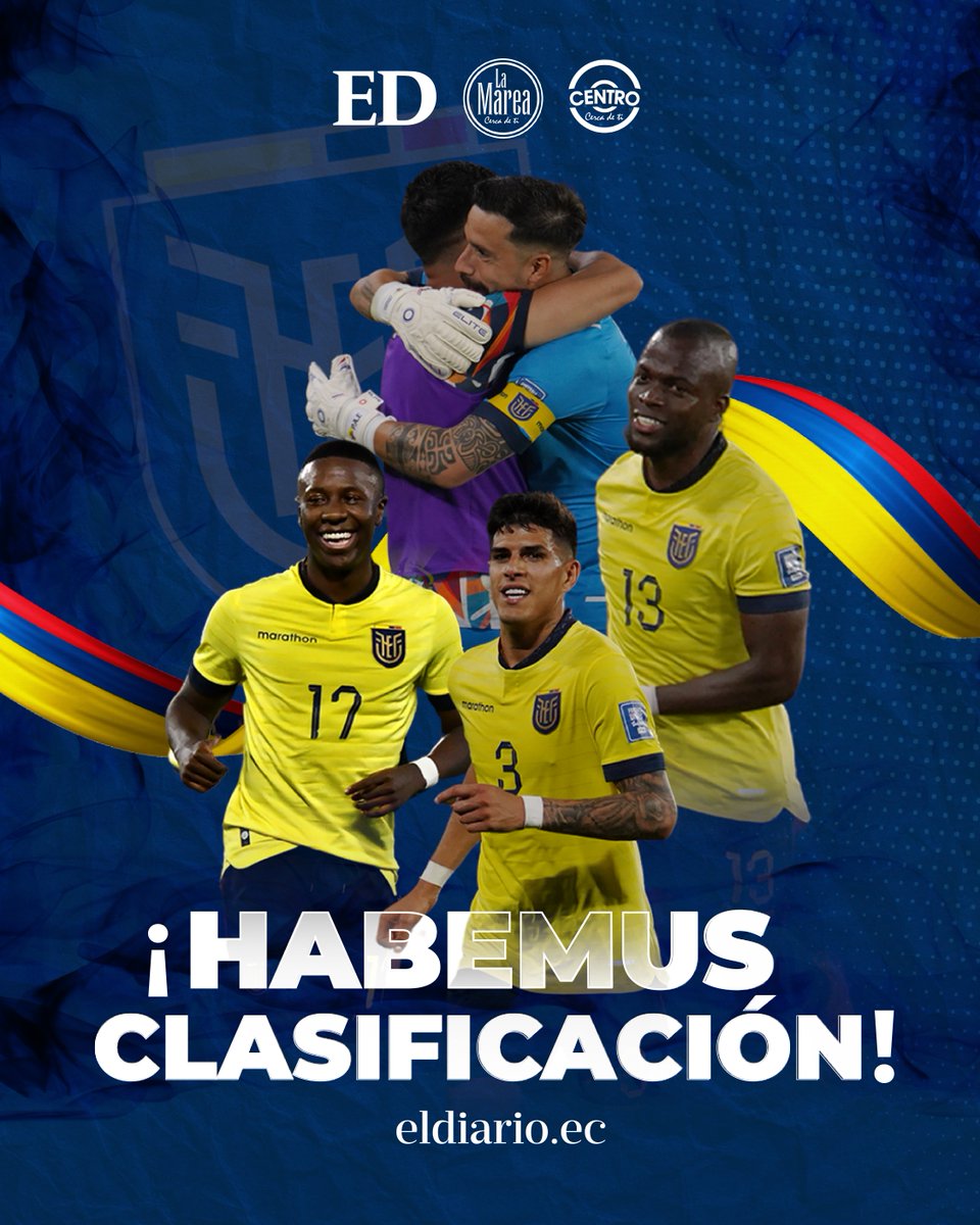 #Eliminatorias | Ecuador se va a la tierra de León XVI tras empatar con la segunda nación del papa  ➡️ ow.ly/3Ur350W7v8c