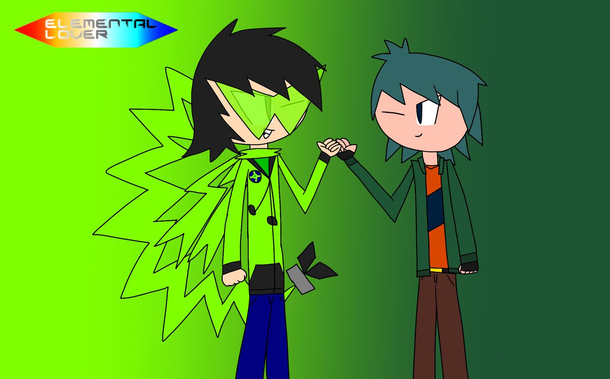 ElementalLover2's tweet photo. Pride Month 2025 Day 10

Dylan "Neonic" Diamond belongs to @RedDasherCAS 
Blaise Hoshiko belongs to me

#PrideMonth #ElementalLover #Pride2025 #RedDasherCAS https://t.co/kOUWzfgY80