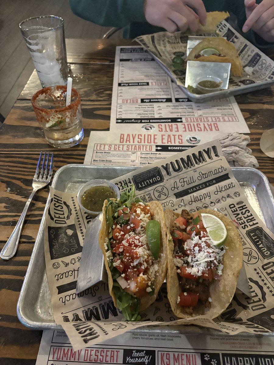 Taco Tuesday and a margarita….Think those protestors may have a point.