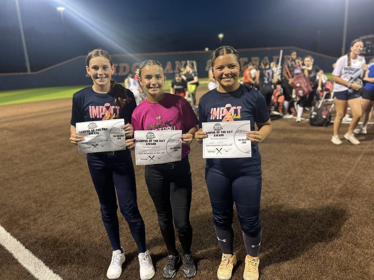 Bridgeland Softball (@bridgeland_sb) on Twitter photo Afternoon campers of the day!! #WinTheDay #GoBears <a href="/BridgelandCFISD/">Bridgeland HS</a> <a href="/bhabc_bears/">Bridgeland High Athletic Booster Club</a> Afternoon campers of the day!! #WinTheDay #GoBears <a href="/BridgelandCFISD/">Bridgeland HS</a> <a href="/bhabc_bears/">Bridgeland High Athletic Booster Club</a>
