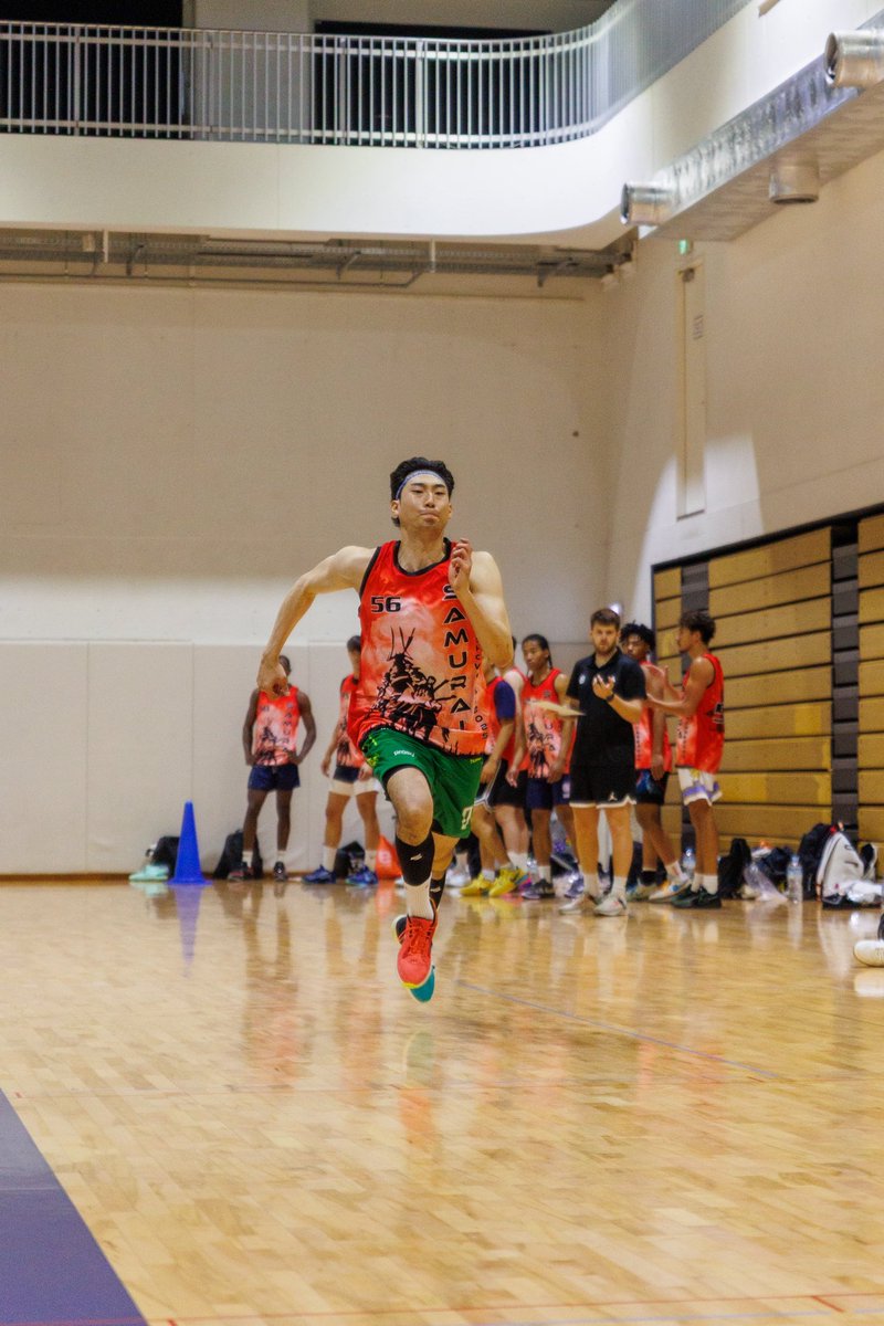 TokyoSamuraiAAU's tweet image. Leveling Up!!
We kicked off the Samurai Showcase with full combine testing—because the game really can come down to inches.
Vertical, wingspan, sprint times, shooting—speed, power, agility were on full display at the showcase.
Those extra inches can mean the difference between…