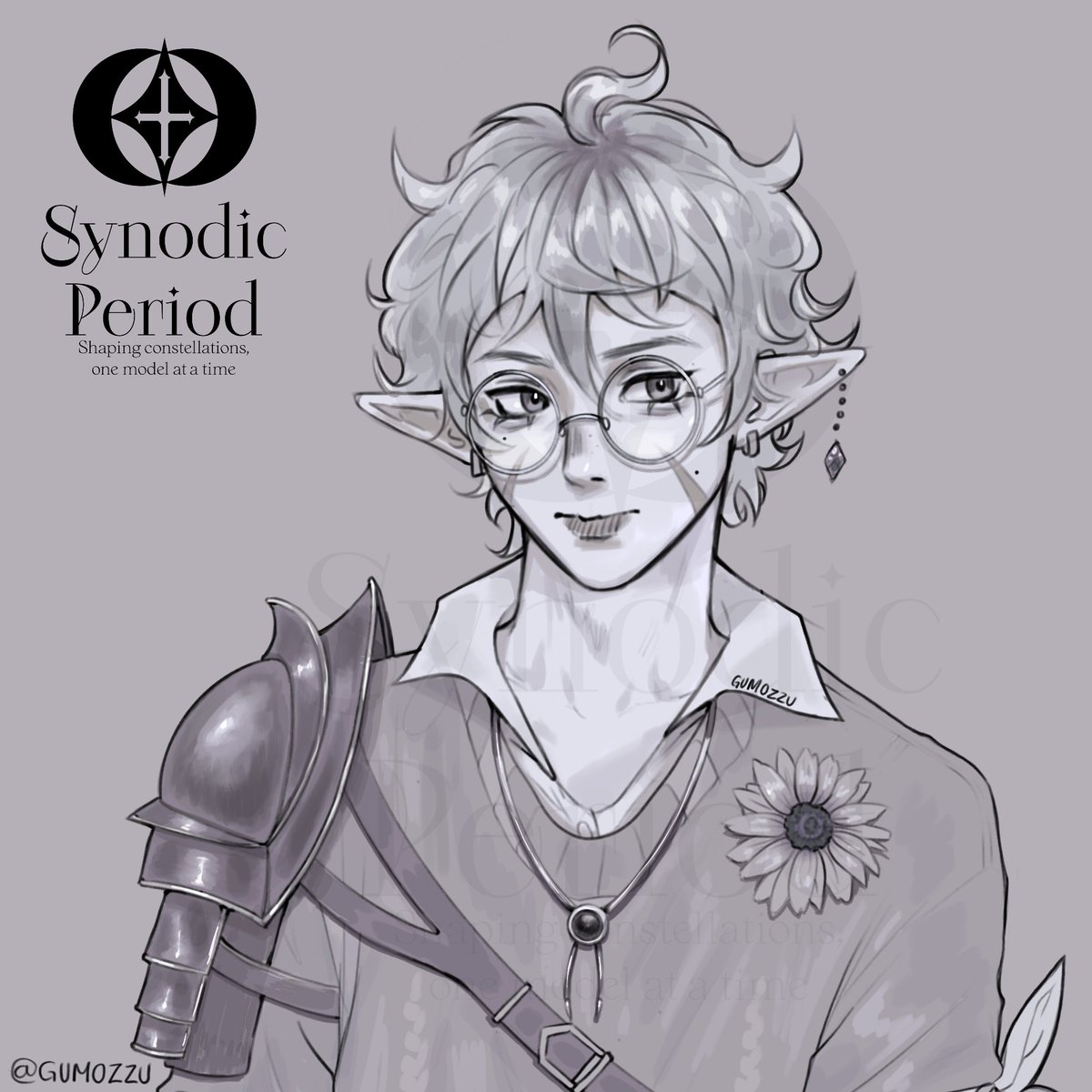 Sketch of our member Neigin made by gumozzu💙
#Vtuber #Live2d #Commission