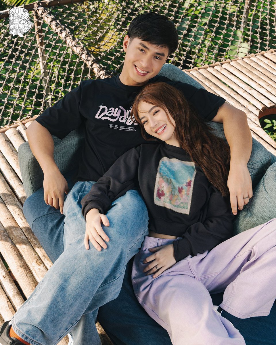 benchtm's tweet photo. Vacation mode: on. ✨ Fyang and JM are all about easy fits and even easier moments — perfect for slow days, sweet escapes, and getting lost in good company.

Ready when you are — adventure starts with #BENCHSummer2025. https://t.co/MXnX89UEVl