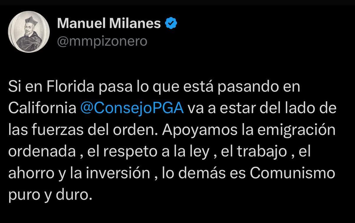 Tengo amigos Trumpistas q la pasión no los ciega. Pero ver estas cosas solo me hace reafirmar q lo de Miami es El Trumpismo-Fidelismo, o sea un nivel superior de comemierdancia verdeolivo. Ditú, quien me iba a decir q yo iba a ver la Cuba de los 80 de nuevo. Fin del comunicado