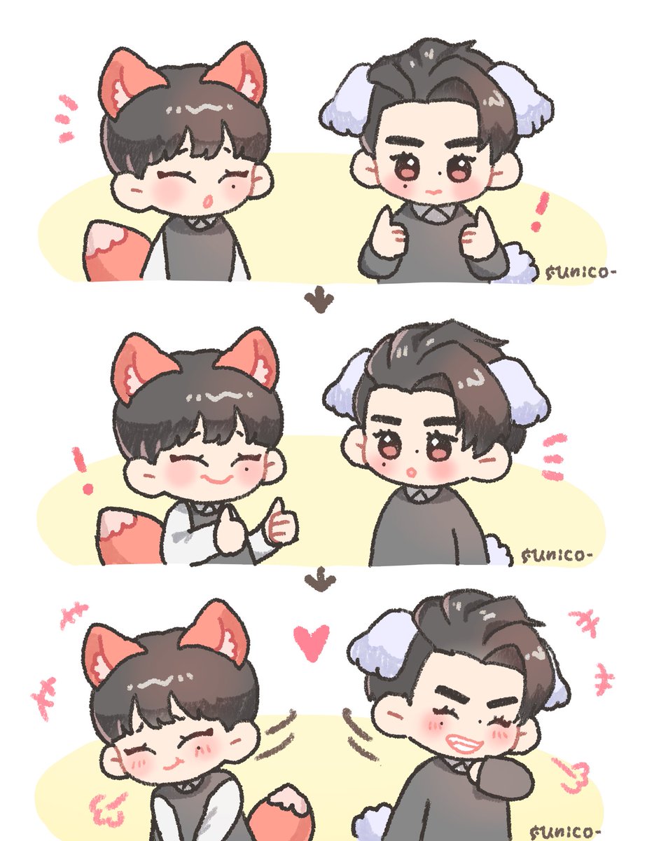 🐶👍🏻
🦊👍🏻
🤣🤣

#sunsun #ENHYPENfanart