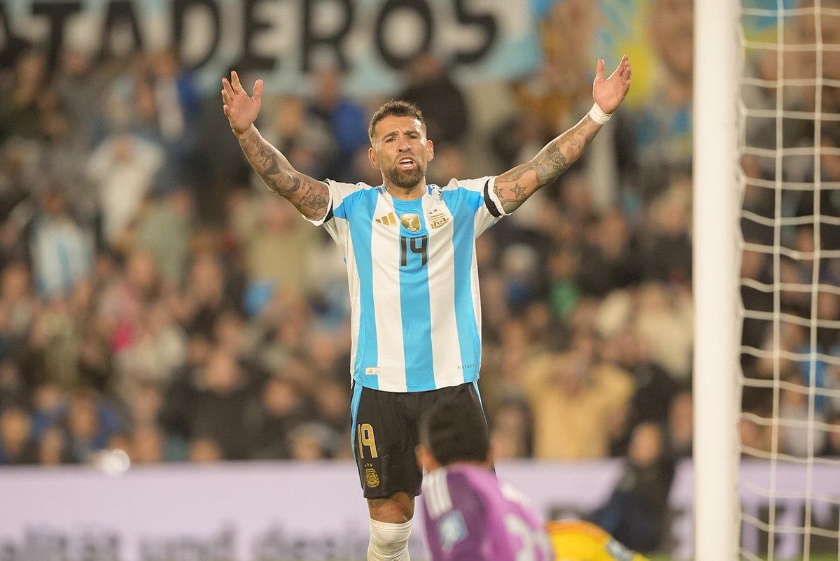 140 partidos con nuestra Selección Nacional y una pasión impresionante.

Por tu compromiso y por tu entrega, eternas gracias, Ota querido 🩵🤍🩵 <a href="/Notamendi30/">Nicolas Otamendi</a>