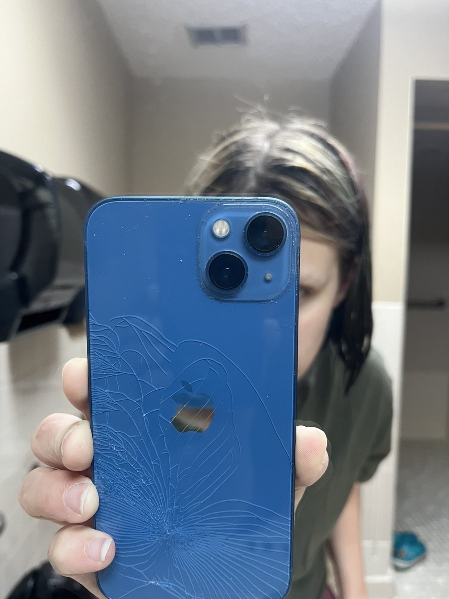 farfetchdquest's tweet photo. with the combined power of bouba phil in my phone case and my fat ass i managed to almost completely shatter the back of my phone when i sat down today 😭😭 https://t.co/D45tLyjU31