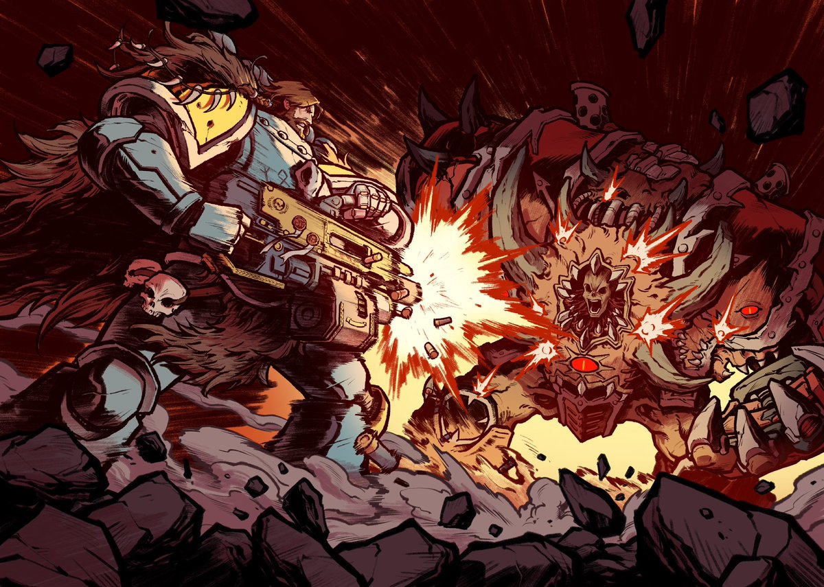 meatconsumer137's tweet image. Feel the icy bite of death!!
#roguetrader #warhammer40k #ulfar