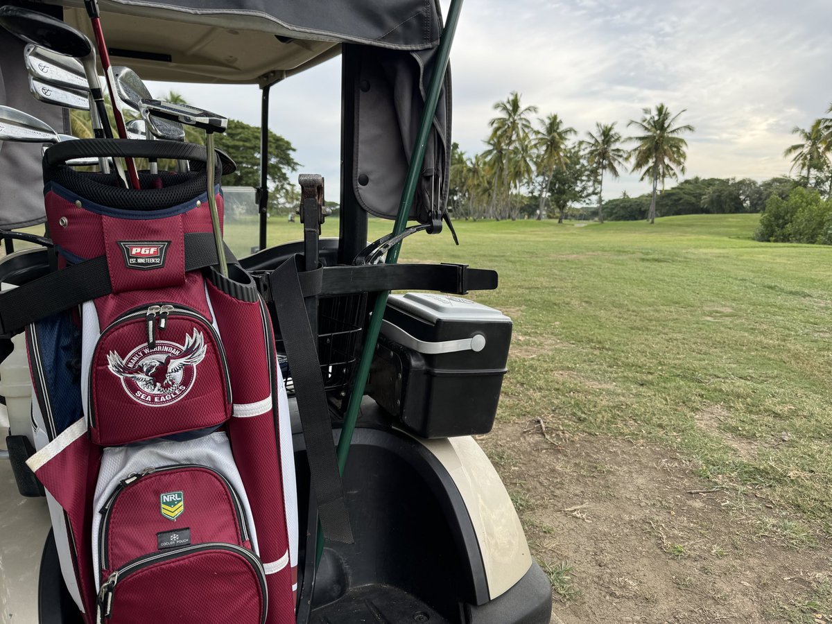 Perfect weather in Fiji for a round of Golf