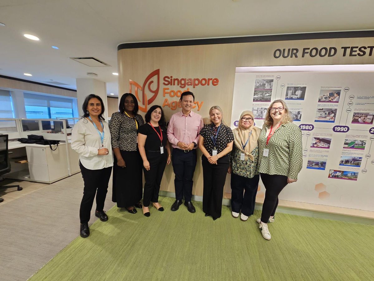 Embassy of Ireland Singapore (@irlembsingapore) on Twitter photo <a href="/IEAmbSingapore/">Sarah McGrath, Ambassador of Ireland</a> visited the National Centre for Food Science to learn about GoGreenSG 2025. DYKIreland has the world's only national food + drink sustainability programme #origingreen. Find out more: gogreen.gov.sg + bordbia.ie
<a href="/MSEsingapore/">MSE Singapore</a>
<a href="/SGFoodAgency/">Singapore Food Agency (SFA)</a> <a href="/IEAmbSingapore/">Sarah McGrath, Ambassador of Ireland</a> visited the National Centre for Food Science to learn about GoGreenSG 2025. DYKIreland has the world's only national food + drink sustainability programme #origingreen. Find out more: gogreen.gov.sg + bordbia.ie
<a href="/MSEsingapore/">MSE Singapore</a>
<a href="/SGFoodAgency/">Singapore Food Agency (SFA)</a>