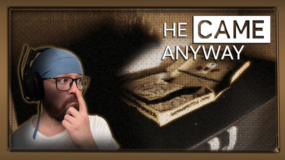 Recibimos una pizza gratis y a media noche en:

🔵HE CAME ANYWAY🔵

youtu.be/2R8U9ii7oxg
#horrorgame #indiegame