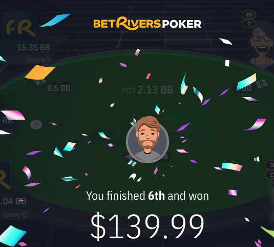 _Flashover_'s tweet image. First day of @BetRiversPoker in West Virginia and we’re off to a great start!