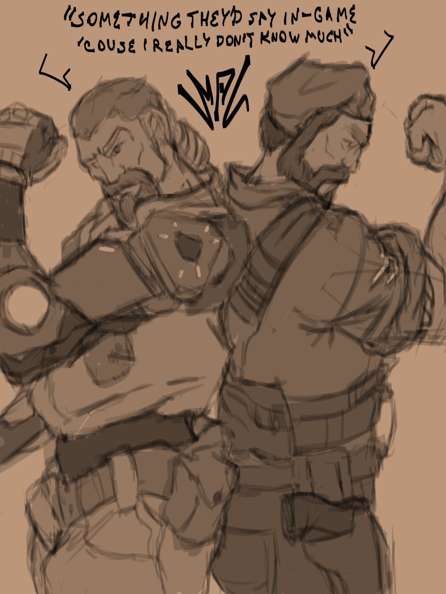 I was rotting around youtube and a video about Valorant popped-up... that made me remember how hot these two are 🥵

#Breach #Brimstone #VALORANT