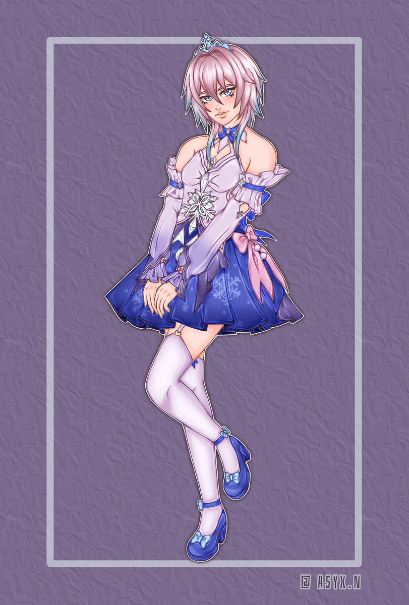 asyx_n's tweet photo. March 7th (Honkai Star Rail)
.
#march7th #HonkaiStarRail  #honkaistarrailfanart #fanart #art #digitalart #illustration #artmoots #Reference #Pinterest #ibisPaintX https://t.co/qGJamoOPUx