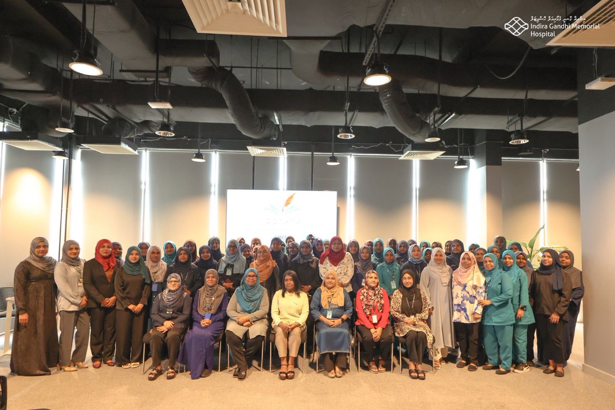 Clinical Nurse Rahuma Abbas presented a paper in the first dedicated national nursing research disseminating platform, established by the MCGH Nursing Steering Committee titled ‘SAASTHURA’. The open platform is designed to enhance nursing practices through evidence-based