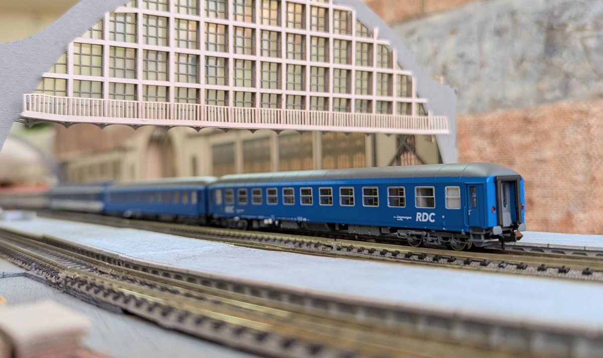 新レイアウトで写真を撮ってみました。

いかがでしょうか！

＃ElmerTrain