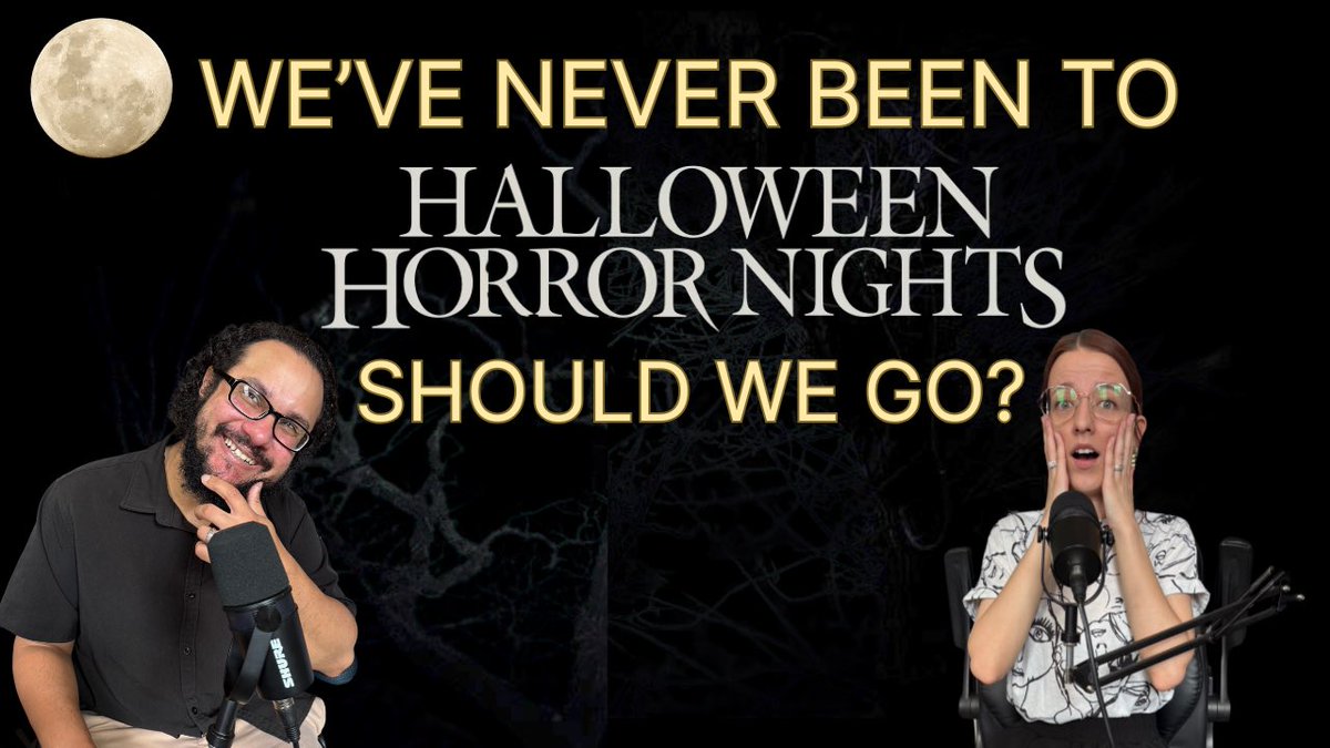 Decisions, decisions… 

Our full discussion here: youtu.be/m3vSPZfK43M?si…

#HHN2025 #HHN #hhn 🏚️