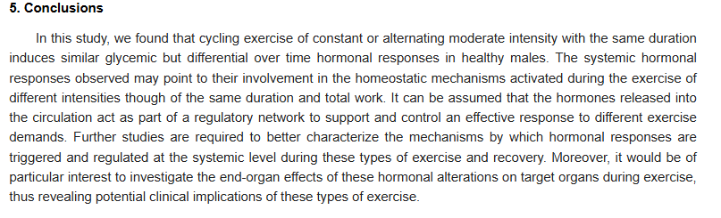 JCM_MDPI's tweet photo. #mdpijcm
#Feature_Paper in Section "Sports Medicine".
Hormonal and Glycemic Responses During and After Constant- and Alternating-Intensity #Exercise
👥by Sofia Spanoudaki et al. 
👉https://t.co/U8EO7J6Ugq https://t.co/KQZRgMV698