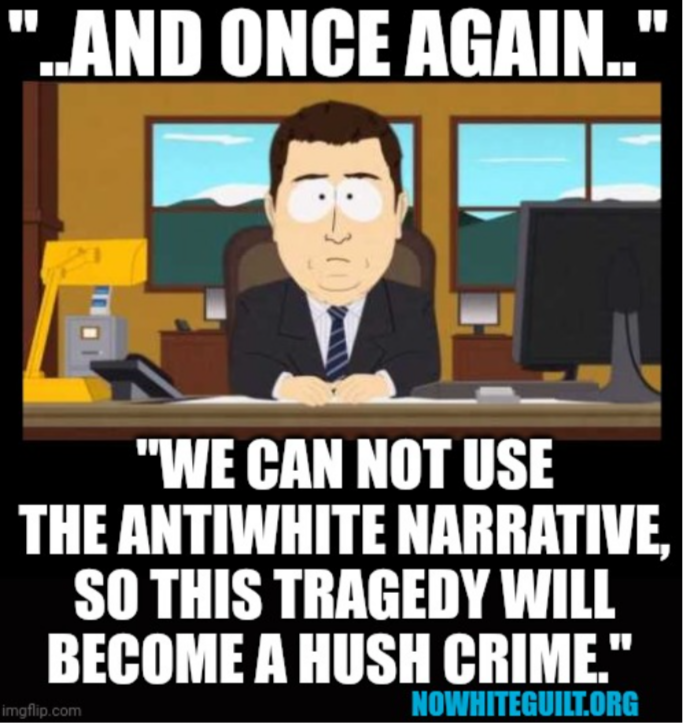<a href="/David747815774/">David 🇺🇸</a> <a href="/wayotworld/">Way of the World</a> Every act of violence that contradicts the Antiwhite Narrative becomes a hush crime. 😱🍜