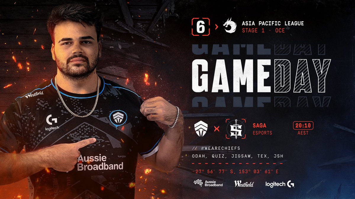 WE ARE FINALLY BACK 🙏

It feels like forever since we have competed! A new flame has been lit, and unfortunately for <a href="/Saga_ESC/">Saga</a> they are up first 💪😏

🕗 8:10PM AEST
📺 ttv/tacularr

#WeAreChiefs🛡️ | #CHFWIN🛡️ | #BlastR6
