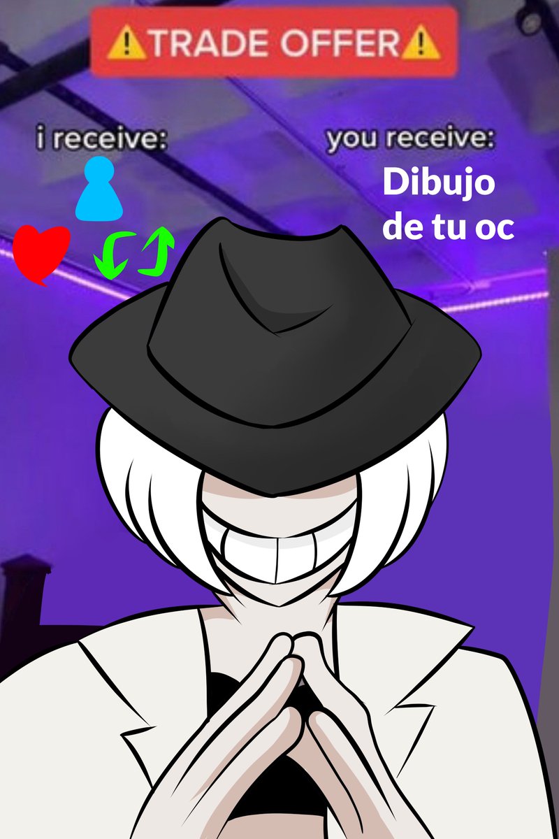 ✨Comenta para participar✨
Hagamos un trato…

Requisitos: ❤️👤🔄
#OC #drawingart