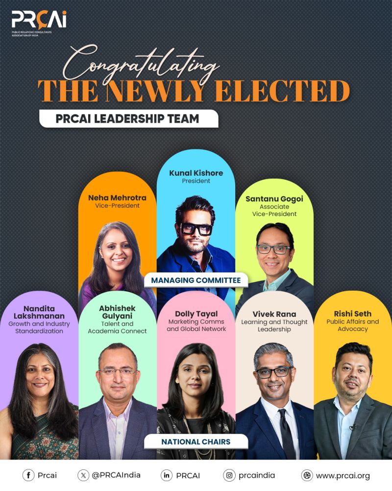 Profile updated. Ex-National Chair, Marketing, Communications and Global Networks at <a href="/PRCAIndia/">PRCAI</a> 

Stepping down (but not out) after two enjoyable and challenging years with gratitude to have been able to serve. 

Thrilled to welcoming this fabulous new #Leadership team