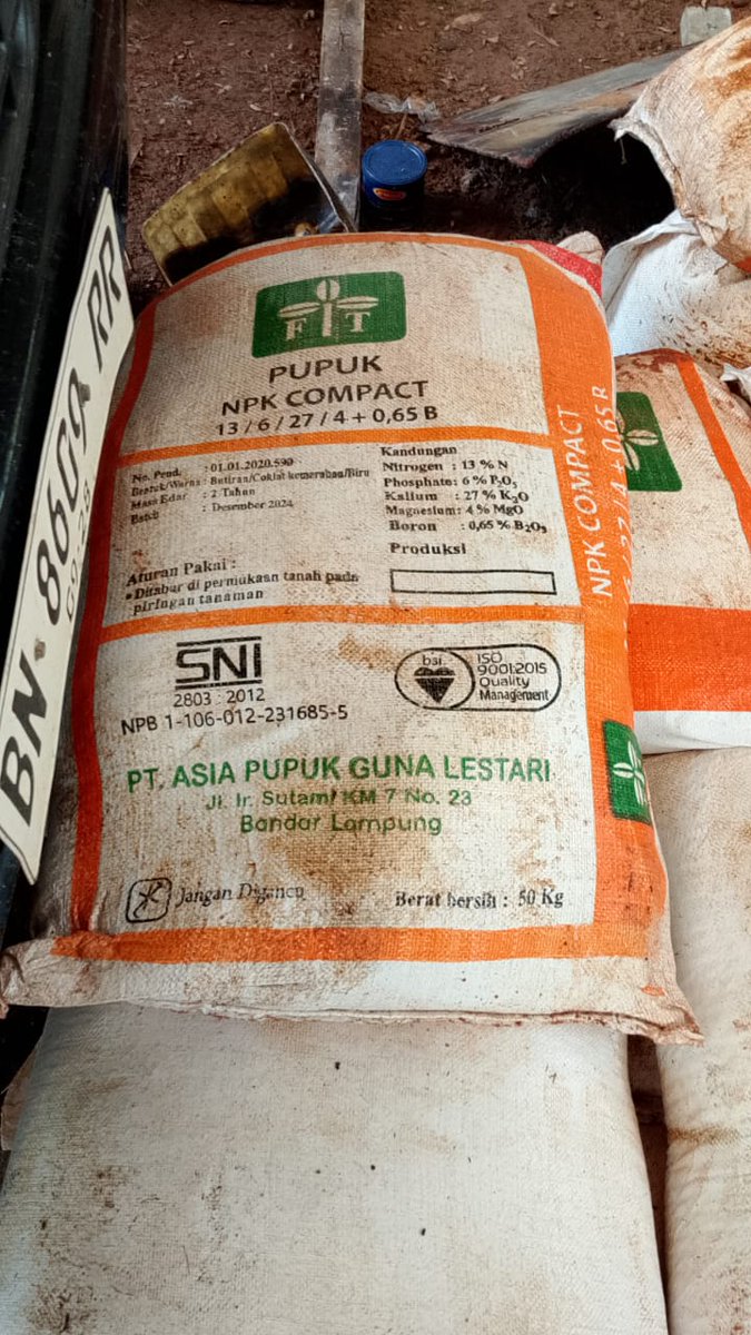 Yang punya stok pupuk melk ini bisa DM guweeh ya...butuh 200 ton